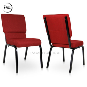 Sedia da Chiesa/Teatro/Poltrona da Auditorium Interbloccabile Confortevole con Schienale ad Ala in Tessuto, Design UK, Prezzo di Fabbrica Conveniente - Product Image 3