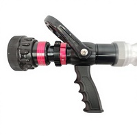 Hong'an Durable DN50 Tipe a Quick Connect Fire Water Gun, Aliran Stabil Digunakan untuk Penyemprotan Kebakaran Pabrik dan Operasi Penyelamatan Hutan.