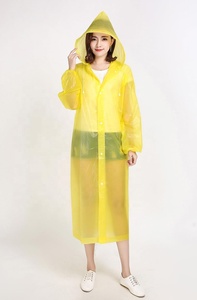 Haute qualité femmes hommes unisexe <span class=keywords><strong>veste</strong></span> <span class=keywords><strong>de</strong></span> <span class=keywords><strong>pluie</strong></span> Transparent clair imperméable Portable longue équitation imperméable Poncho manteau <span class=keywords><strong>de</strong></span> <span class=keywords><strong>pluie</strong></span> - Product Image 5