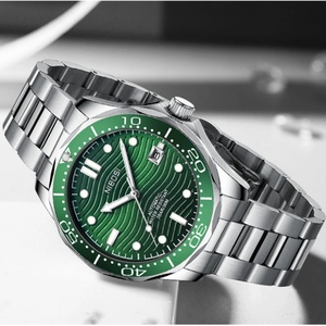 Reloj Mecánico Automático de Lujo para Hombre, Marca 2593, Nuevo, con Fecha, Caja y Correa de Acero Inoxidable, Resistente al Agua, Luminoso - Product Image 6