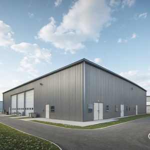 サンドイッチパネルモダンな倉庫用スチールライトワークショップカスタムメイドモダンデザイン - Product Image 3