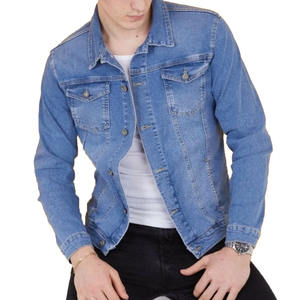 Jeans de Mezclilla de Corte Ajustado Desgastado, Ligeros Pero Duraderos, Perfectos para Looks Urbanos Masculinos, Verano y Días de Transición - Product Image 5