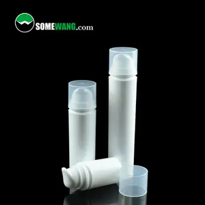 Fast delivery 15ml/30ml/50ml/80ml/100ml/120ml Cosmetics Packaging Container PP Airless Bottle with Pump