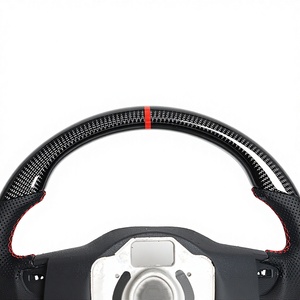 Volante Deportivo Modificado para Volkswagen CC 21-24, Línea de Posicionamiento Roja, 3 Radios de Alta Gama, Base Plana, Modelo GOLF <span class=keywords><strong>R</strong></span> - Product Image 3