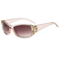 Lunettes de soleil papillon en strass pour femme, monture écaille de tortue, verres dégradés, style vintage, décoratives, pour fêtes en extérieur