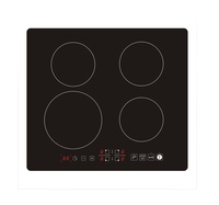 Haute qualité en gros pas cher plaque chauffante verre trempé noir affichage numérique Portable cuisinière infrarouge à induction