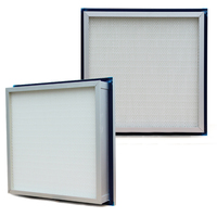 Filtre à poussière pour fenêtre de haute qualité à bon prix, filtre HEPA H13, boîte de filtre HEPA à joint en gel pour équipement de filtration hospitalier