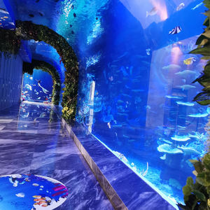 Transparant Acryl Pmma Sheet Voor Openbare Grote <span class=keywords><strong>Aquarium</strong></span> Tank Kwallen Acryl Panel/Buis Voor Shopping Mall Hotel - Product Image 2
