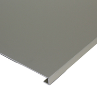 Tôle d'aluminium anodisé argent satiné naturel 1050 1060 5052 0,21-3 mm AA10 AA15 pour murs et plafonds intérieurs