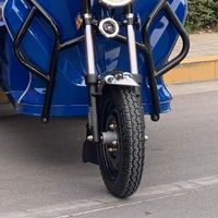 3-Rad-Elektrotrike 1200W für Baustellen-Materialtransport Erwachsenen-Elektromotorrad Lasten-Rikscha