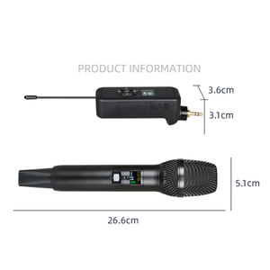 Micrófono Inalámbrico Profesional Más Vendido con DSP Anti-Feedback y Reverberación para <span class=keywords><strong>Karaoke</strong></span>, Canto y Entretenimiento en Casa - Product Image 3