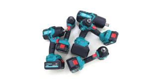 Yüksek verimli lityum pil 3 dişliler ayarı 1/4 "otomobil bakım için güç darbe anahtarı 21V elektrikli akülü aracı - Product Image 5