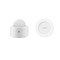 Détecteur de mouvement PIR mini Zigbee Tuya, alarme antivol pour la sécurité à domicile et à l'hôtel, avec système d'automatisation domestique intelligent Zigbee
