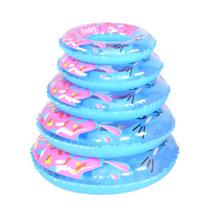 Stock d'usine Donut gonflable enfants anneau de bain flotteur flotteurs de plage et <span class=keywords><strong>ensemble</strong></span> de tubes de bain flotteur de natation plage fête piscine jouets - Product Image 6