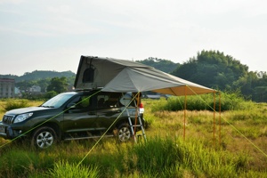 Auvent latéral rétractable imperméable pour voiture SUV 4x4, accessoire de <span class=keywords><strong>camping</strong></span> pour tente de toit JWL-002 - Product Image 4