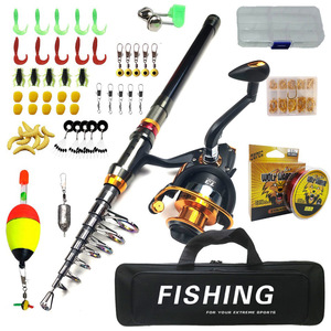 Set Completo di Attrezzatura da <span class=keywords><strong>Pesca</strong></span> per Mare e Spiaggia, Canna e Mulinello per Lanci Lunghi, Scatola Esche, Vendite Transfrontaliere Personalizzate - Product Image 5