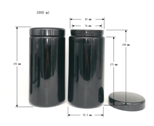 ขวดโหลแก้วกันกลิ่นแบบสุญญากาศสำหรับบรรจุน้ำมันหอมระเหยผง<span class=keywords><strong>ยา</strong></span>สมุนไพรอาหาร - Product Image 3