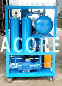 Steam Turbine Oil Purification Machine Lube Oil Dehydration Machine