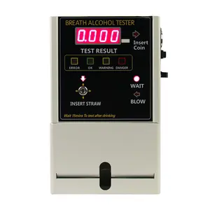 Coin Operated Breath Alcohol Tester/Breathalyser Vending Machine, Fuel Cell Sensor Breathalyzer