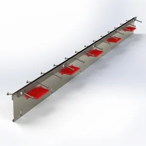 Sambungan Armor Metal Transfer beban industri paku las untuk lantai lapis lapis beton