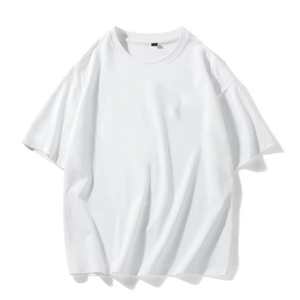 Heavyweight Cotton O-neck Oversized Custom Print logo t Shirt for Men - Product Image 3