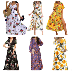 Venta al por Mayor de Fardos Mixtos de Ropa de Verano Usada para Mujer de EE. UU. y Corea, Ropa de Segunda Mano, Entrega Aleatoria de Vestidos para Mujer - Product Image 1