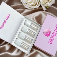 Boîtes d'emballage personnalisées en carton pour gloss à lèvres, impression à chaud, petites quantités, pour huile à lèvres, teinte et kit lèvres, marque privée