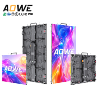 Écran LED publicitaire couleur pleine gamme P2.6 P2.9 P3.9 intérieur/extérieur, indice de protection IP65, garantie de 2 ans, pour scène de concert numérique