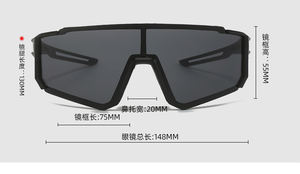 2026 Grande Vente Personnalisable Logo Marque Lunettes de Course UV400 Lunettes de Soleil Sport pour <span class=keywords><strong>VTT</strong></span> Vélo de Route et Autres Sports - Product Image 3