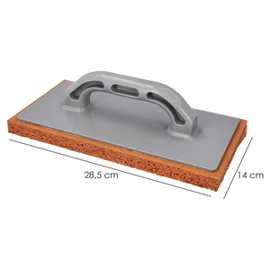 Spatola in Schiuma Arancione con Manico in Fibra, 14x28 cm. Finitura Grezza - Product Image 2