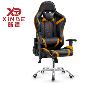 Chaise de bureau moderne pour la maison, chaise de jeu PC à gravité zéro avec tissu LED rembourré et pivotant en cuir synthétique PU - Product Image 4