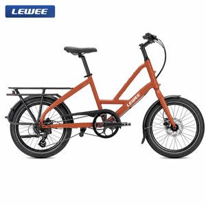 Bicicleta de Carga Compacta OEM de 20 Pulgadas con Cuadro de Aluminio, 8 Velocidades y Frenos de Disco Hidráulicos para Venta al Por Mayor - Product Image 1
