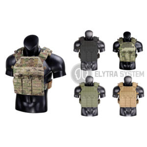 Gilet tattico compatto tattico con cambio tattico, gilet a basso profilo tagliato al Laser con custodia a sgancio rapido triplo Mag testato sul campo - Product Image 5