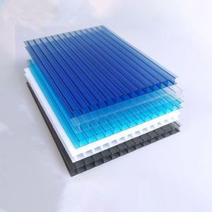 6mm 8mm 10mm Uv extrudé clair cellulaire <span class=keywords><strong>alvéolaire</strong></span> Pergola panneau creux feuilles de <span class=keywords><strong>Polycarbonate</strong></span> pour toit de serre - Product Image 4