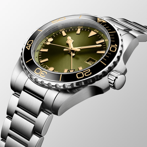 Reloj Deportivo de Buceo Automático Mecánico con Bisel Giratorio y Brazalete de Acero Inoxidable para Hombre Longinesing - Product Image 4