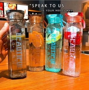 Vaso de Vidrio Portátil Personalizado al por Mayor, Ecológico, de Diseño Moderno, a Prueba de Fugas, con Logotipo Impreso para Publicidad, Uso en Automóviles y Senderismo - Product Image 2