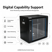 Boîtier de distribution vide IP55 en acier laminé à froid, armoire de montage en rack personnalisée, boîtier OEM ODM pour centre de données