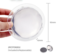 Sous-verre intelligent LED avec minuteur pour boissons, 4 LED de rappel, logo personnalisé, sous-verres pour bureau, maison, hôpital, cadeau promotionnel