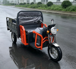รถสามล้อไฟฟ้าบรรทุกสินค้า 48V 501-800W แบบเปิดประทุน รับน้ำหนักได้ 300-400 กก. ยานพาหนะส่งของไฟฟ้าสามล้อ - Product Image 2