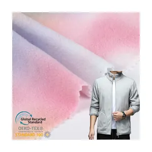 नई प्रकार 100% पॉलिएस्टर टाई डाई माइक्रो ध्रुवीय ऊन कपड़े के लिए परिधान