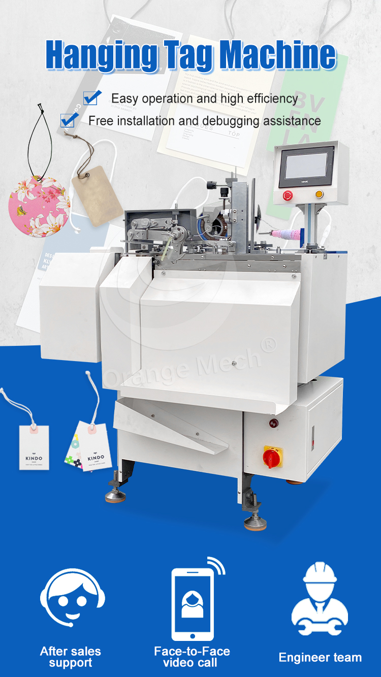 ORME High Speed Hangtag Elastic String Thread Machine Full