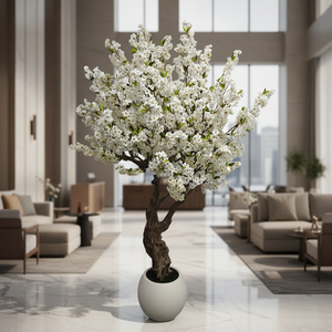 OH ARTS Arbre artificiel de cerisier <span class=keywords><strong>en</strong></span> fleurs personnalisé <span class=keywords><strong>pour</strong></span> la décoration de maisons, hôtels, mariages, centres commerciaux – Qualité supérieure <span class=keywords><strong>pour</strong></span> espaces commerciaux, vente <span class=keywords><strong>en</strong></span> gros - Product Image 6