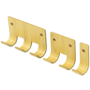 [Personalizable] Ganchos de bambú de múltiples especificaciones, perchero para entrada, ganchos conectables, perchero para colgar en la puerta - Product Image 2