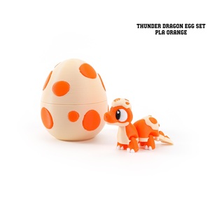 Juego de Huevos de Dinosaurio Impresos en 3D FEERON, Multicolor con Puntos, Duraderos, Ligeros, Juguete Antiestrés, Regalo para Niños, Decoración para el Hogar - Product Image 4