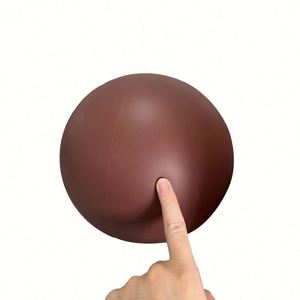 Ballon d'exercice en PVC mat avec logo personnalisé pour le yoga, le Pilates, la barre, les étirements, la musculation, l'entraînement du tronc, anti-explosion, gym, fitness - Product Image 4