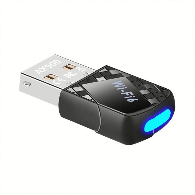 AX900 WiFi 6 USB Adapter 2.4G&5GHz 900Mbps Network Card Wireless USB Dongle Receiver for Win 7/10/11 Laptop PC