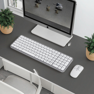 Oem ODM tùy chỉnh máy tính 2.4G Ergonomic Bàn phím chơi Game chuột combos 5D với đa phương tiện truyền thông chức năng cho máy tính văn phòng máy tính xách tay - Product Image 5