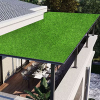 Gazon synthétique de 20 à 40mm de hauteur pour sports de plein air, jardin, mariage, décoration murale pour terrain, arrière-cour