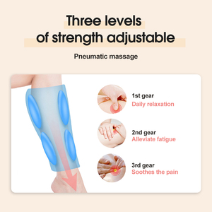 Máy nén khí áp lực điện chân nén phục hồi bê Massager 12 chambers bơm cho chân - Product Image 2