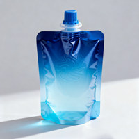 Pochettes à bec verseur pour gel cosmétique, rechargeables, 50/250/500 ml, petit format de voyage